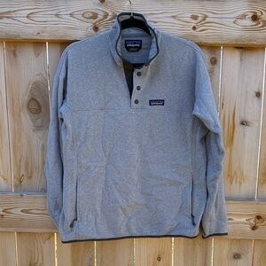 Patagonia Gray Quarter-Zip Women’s Sweatshirt